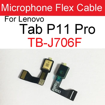 Гибкий кабель микрофона для Lenovo Tab P11 Pro TB-J706F Разъем для внутреннего микрофона Гибкий ленточный кабель Запасные части