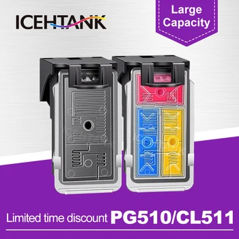 ICEHTANK PG510 CL511 Совместимый Многоразовый Чернильный Картридж Для Принтера Canon Pixma IP2700 MP330 MP480 MP490 MP492 MP495 MP499