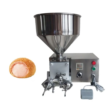 Коммерческая Машина для розлива Слоеного теста из нержавеющей Стали 15L Latin Fruit Jishou Keda Fruit Cake Machine Машина для розлива крема