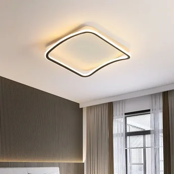 Современный светодиодный потолочный светильник Simple Line для гостиной, столовой, спальни, детской комнаты, кабинета, светильник Lustre Home Decor