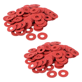 200ШТ красных винтовых изоляционных волокнистых шайб для материнской платы