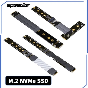 M.2 NVMe PCIE 4.0 3.0 x4 Riser Cable Поддержка Расширения SSD-карт M.2 NVMe Твердотельный накопитель SSD ADT R44SF K44SF K44SH