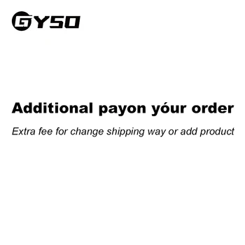 Дополнительная оплата GYSO за ваш заказ (используется для обновления или изменения способа доставки /добавления продукта /смены товара) компенсация