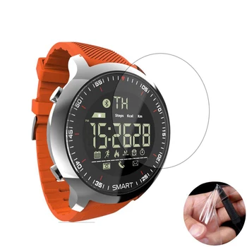 3 шт. Мягкая защитная пленка для LOKMAT MK18 Bluetooth Smart Watch, защитная крышка для экрана цифровых умных часов (не стеклянная)
