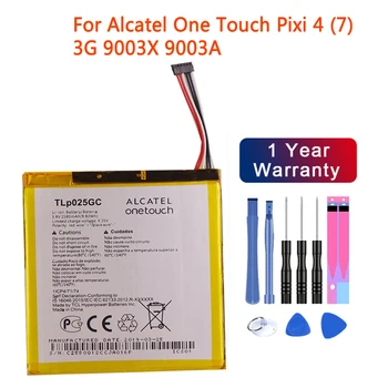Новый Высококачественный Оригинальный Аккумулятор TLP025GC емкостью 2580 мАч Для Alcatel One Touch Pixi 4 (7) 3G 9003X 9003A Smart Cell phone Batteries