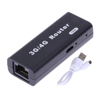 Мини Портативный маршрутизатор 3G/4G Wifi Точка доступа Wlan Точка доступа Wi-Fi 150 Мбит/с Беспроводной маршрутизатор RJ45 USB с USB-кабелем