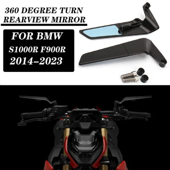для BMW s1000r f900r Модификация зеркала мотоцикла Регулировка зеркала заднего вида Вращающееся зеркало заднего вида accessories2014-2023