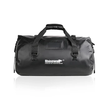 Rhinowalk Водонепроницаемая задняя седельная сумка из ПВХ, прочная сухая сумка для багажа, сумка для улицы, сумка для заднего сиденья мотоцикла.