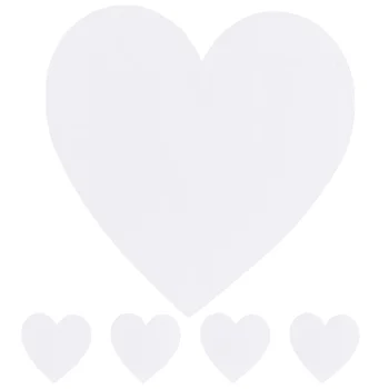 5 шт. Доски для рисования в форме сердца, доски для рисования своими руками, принадлежности для рисования