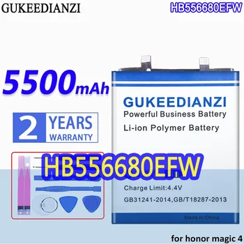 Сменный аккумулятор мобильного телефона HB556680EFW емкостью 5500 мАч для аккумуляторов смартфонов honor magic 4 magic4 