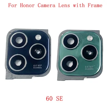 Оригинальное стекло объектива задней камеры для Huawei Honor 60 SE, стеклянный объектив камеры с рамкой, запасные части