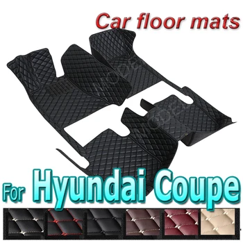 Автомобильные коврики для Hyundai Coupe 2004 2005 2006, автомобильные накладки для ног на заказ, автомобильный ковер