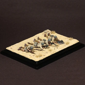 Разобранный 1/35 древний ЭКИПАЖ включает в себя 6 человек БЕЗ ОСНОВЫ фигурки из смолы миниатюрные модельные наборы Неокрашенные
