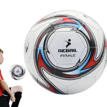 Мяч для спортивной тренировки Match, профессиональный футбольный мяч из ПВХ, Размер 5 футбольных мячей, сшитый машиной высококачественный мяч
