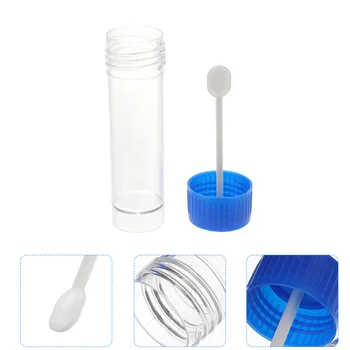 Пластиковая крышка для стакана для образцов, пластиковый стаканчик для мочи, контейнер для стула, контейнеры для сбора фекалий без этикетки Для лабораторного медицинского использования