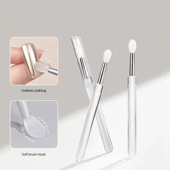 Новая силиконовая палочка для наращивания ногтей Magic Mirror Powder Aurora Smear Stick Растирающая пудра с покрытием Удобная и многоразовая