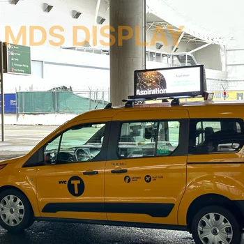 MDS P2.5 hd Outdoor Taxi Top Led Signature Display Производитель мобильных движущихся Легко устанавливаемых рекламных экранов высокой яркости