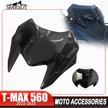 tmax560 Переднее Ветровое Стекло Мотоцикла, Ветровой Козырек, Ветровой Козырек, Дефлектор Экрана Для YAMAHA TMAX560 T-MAX 560 TECH MAX 2022-2023