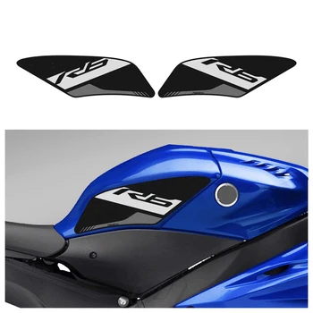Для Yamaha YZF R6 2017-2022 наклейка Аксессуары для мотоциклов Защита бокового бака наколенники коврики
