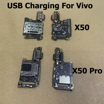 Для Vivo X50 Pro USB-зарядное устройство для платы, разъем для док-станции для зарядки, гибкий кабель