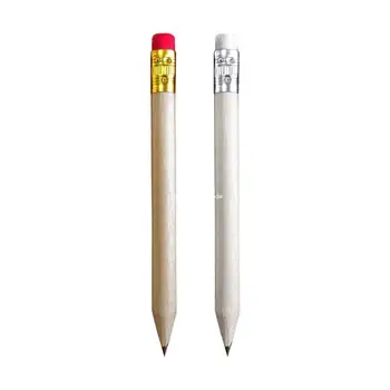 50шт карандашей для гольфа с резинками, маленьких карандашей с ластиком, объемный мини-графитовый карандаш для детей, взрослых, школы, челнока