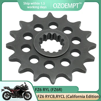 Передняя звездочка мотоцикла OZOEMPT 520-16T Применяется к FZ6 RYCB, RYCL (FZ6R) (Калифорнийская версия)   FZ6 RYL (FZ6R) FZ6R RYW,RYY 