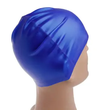 Шапочка для бассейна Для защиты волос Силиконовая Шапочка для бассейна Для взрослых N58B