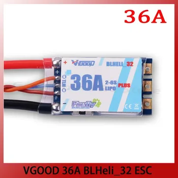 VGOOD 36A BLHeli_32 32bit 2-6 S с Бесщеточным ESC с телеметрией для Гоночного Дрона RC FPV