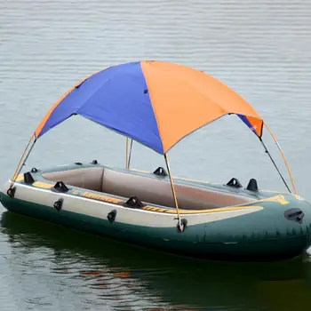 Надувная лодка, Затеняющий тент, Непромокаемый Солнцезащитный крем, Уличная рыболовная палатка, Водонепроницаемое укрытие от солнца для летней рыбалки