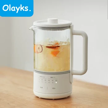 Olayks Health Pot 0,6 Л Электрический Чайник Многофункциональный Портативный Мини-Чайник С Автоматической Изоляцией Для Тушения Электрическая Кастрюля Для Приготовления пищи