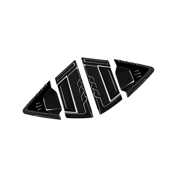 Автомобиль Глянцевый черный, с треугольными жалюзи на заднем стекле, Накладка на боковое вентиляционное отверстие для -V Vezel 2021
