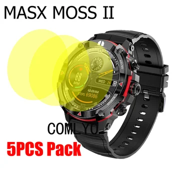 5 шт. В упаковке для MASX MOSS Ⅱ Защитная пленка для экрана смарт-часов, мягкая пленка, ультратонкий чехол, устойчивый к царапинам HD TPU