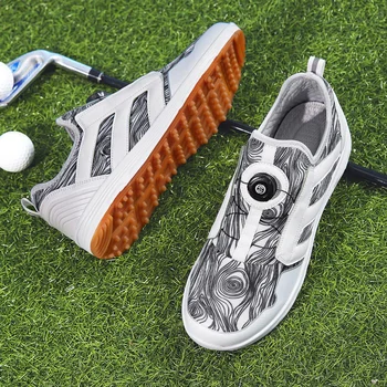 Новая профессиональная обувь для гольфа Мужская роскошная одежда для гольфа Легкие кроссовки для гольфа Удобная спортивная обувь