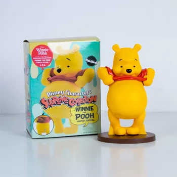20 см Классический Винни-Пух Disney Big Belly Bear Bea Фигурка ПВХ Статуя коллекционная модель домашнего декора Детская подарочная игрушка