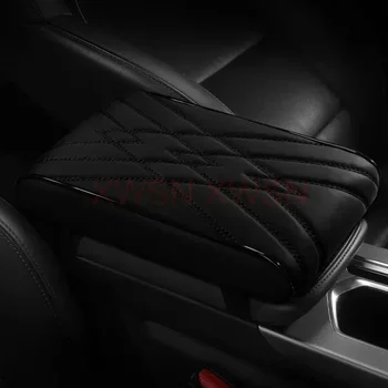 Универсальный Стиль Наппа Кожаный Автомобильный Коврик для Подлокотника Ford Focus Mk4 Audi A6 4F W211 Skoda Kodiaq Clio 4 Аксессуары Для Интерьера