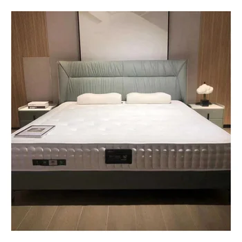 Акция на двуспальную кровать, минимализм, кровати с кобурами, современный роскошный каркас кровати, полноразмерный комплект мебели для спальни