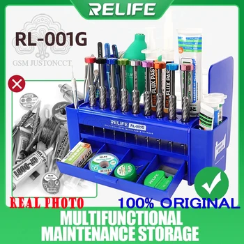 Многофункциональный Ящик Для хранения RELIFE RL-001G Большой Емкости Для Классифицированного Хранения Аккуратный Удобный Прочный Ремонт Мобильных Телефонов