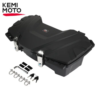 Задний багажник KEMIMOTO ATV 100L подходит для большинства трубчатых стоек диаметром 0,75-1 дюйм, совместимых с Polaris Sportsman для Can-Am Outlander