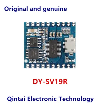 Модуль воспроизведения голоса DY-SV19R MP3 Голосовой Модуль WAV Декодирования 32-Битный Триггер ввода-вывода Управление UART Хранение Аудио Загрузка по USB Flash