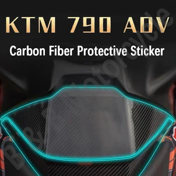 Комплект для KTM 790ADV Наклейка на топливный бак Защитная пленка Наклейка из углеродного волокна Наклейка на двигатель Персонализированная модификация украшения