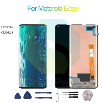 Для Motorola Edge Замена экрана Дисплея 2340*1080 XT2063-2, XT2063-3 Для Moto Edge ЖК-сенсорный Дигитайзер