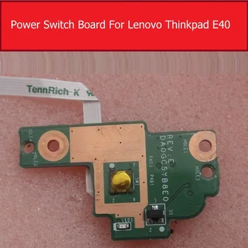 Оригинальная плата включения / выключения питания для Lenovo Thinkpad E40 EDGE 14 Запасные части для платы с разъемом для кнопок переключения