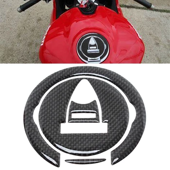 Мотоцикл 3D Углеродная крышка топливного бака для бензобака Наклейка на крышку Наклейка для Ducati Monster 695 696 795 796 M1100 1200 V2 Защита бака
