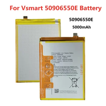 Высококачественный Аккумулятор BVSM 50906550E 5000 мАч Для VSMART BVSM-50906550E BVSM50906550E Bateria Batteries Быстрая Доставка