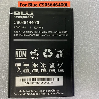 Подлинный Высококачественный Аккумулятор Для Blu C906646400L 4000mAh Мобильного Телефона Batteria