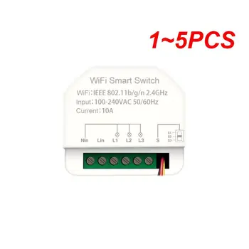 Tuya Alexa Wifi Smart Switch 3gang МИНИ-Таймер Включения-выключения Устройства Casa Inteligente Модули автоматизации Дома