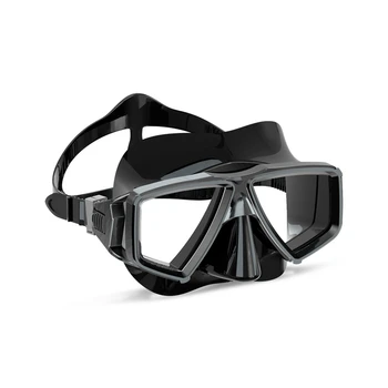1 шт. Силиконовые очки для фридайвинга для дайвинга для взрослых, защита для носа и глаз, черный