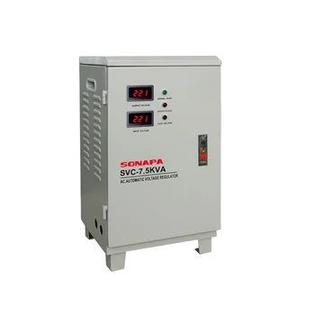 Электрический стабилизатор напряжения стабилизатор напряжения 7,5 кВА однофазного переменного тока с автоматическим регулированием напряжения для домашнего AVR.