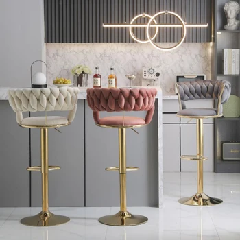 Роскошные Современные барные стулья, Офисный кухонный стул в скандинавском стиле, Офисный дизайн, Домашний Уют, Оформление интерьера Sedie Sala Da Pranzo