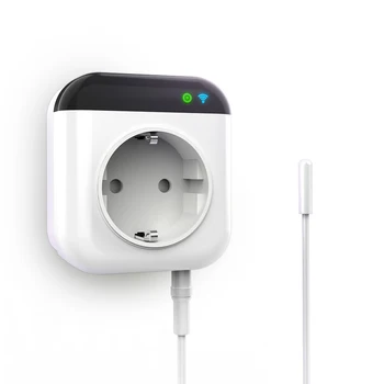 Wifi Датчик Температуры Для Приложения Tuya WIIF Smart Home Управляет Клапаном Радиатора Голосовым Управлением Интеллектуальным Термостатом С Подсветкой